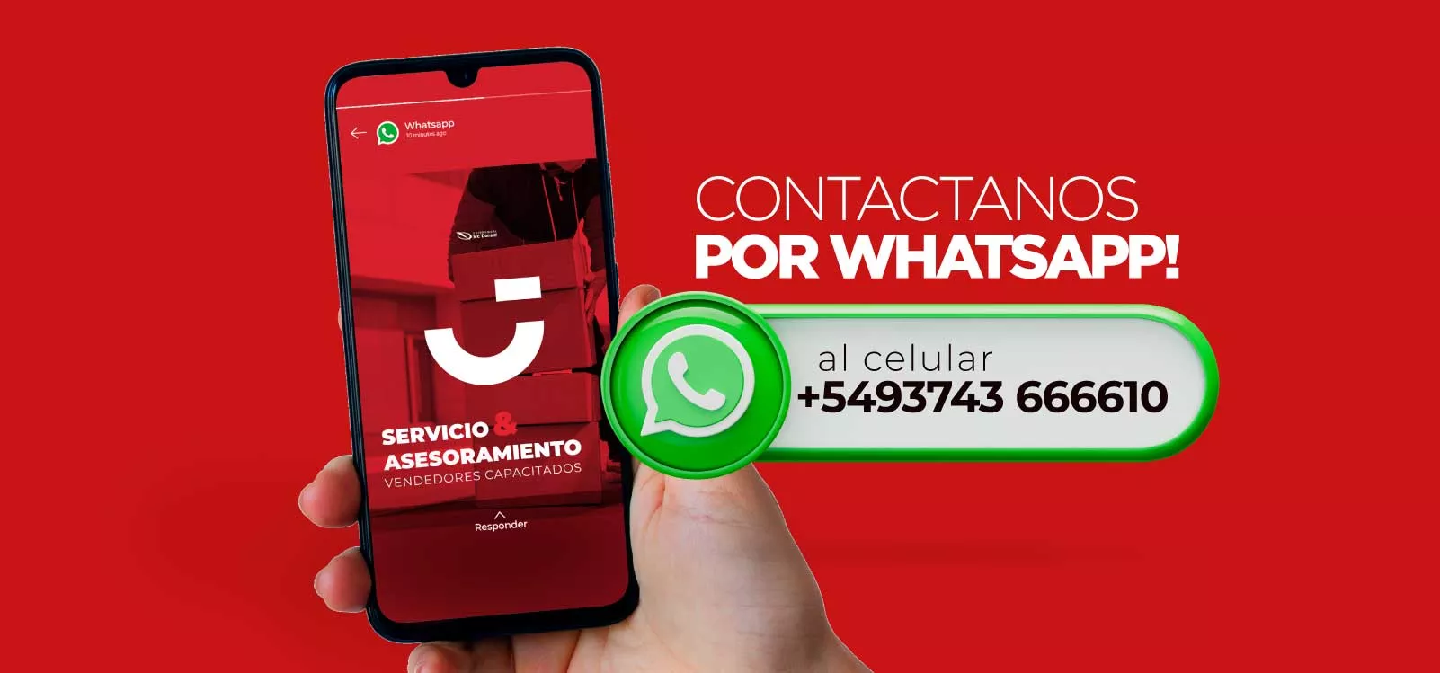 Comunicacion oficial por WhatsApp