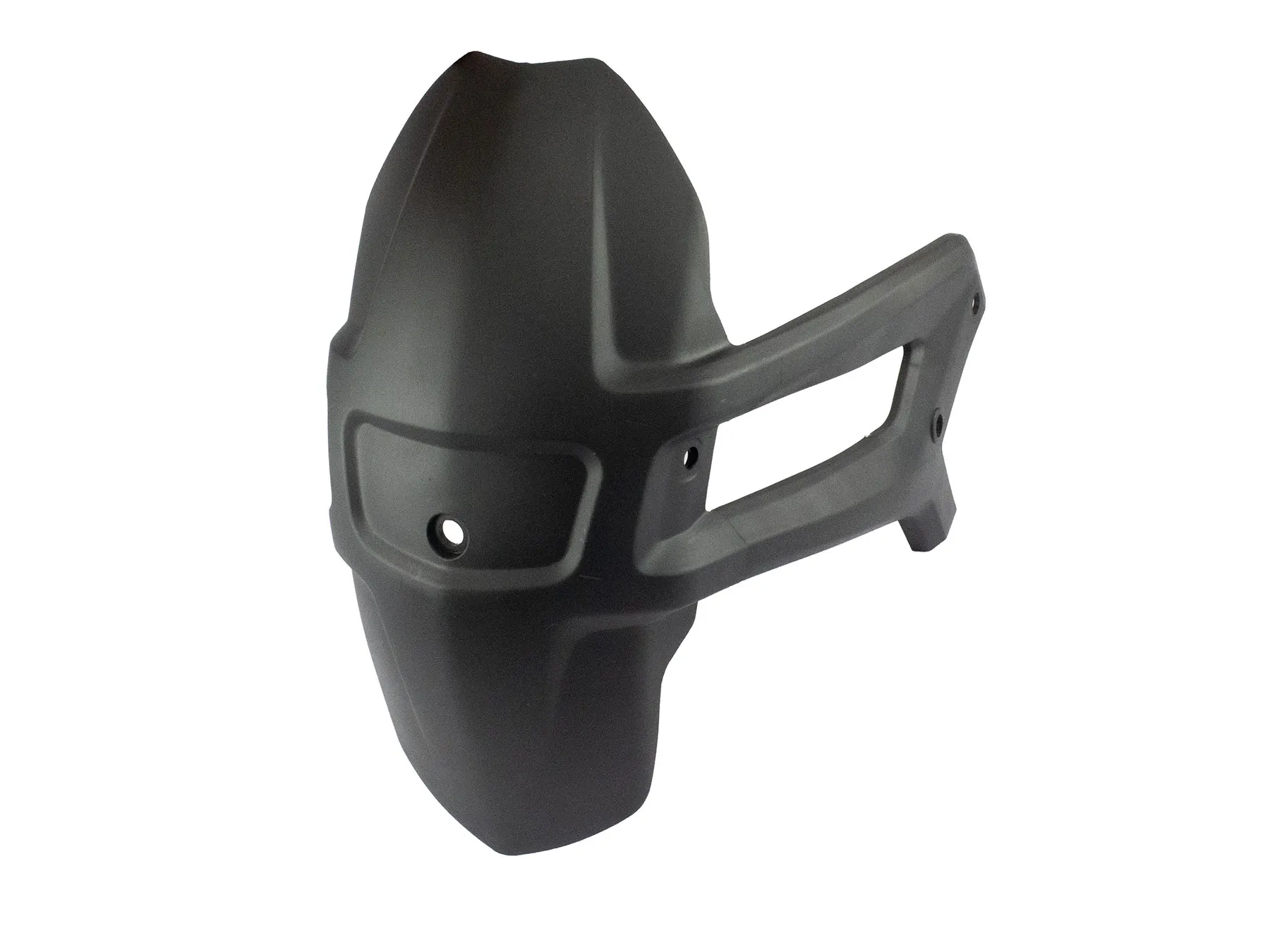 GUARDABARRO TRAS. YASUKI ROUSER 200NS NEGRO MATE (CORTASPRAY)