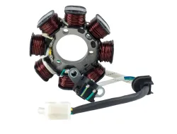 ESTATOR PIETCARD 224 MONOFASICO 8 POLOS C/SENSOR CG 125/150