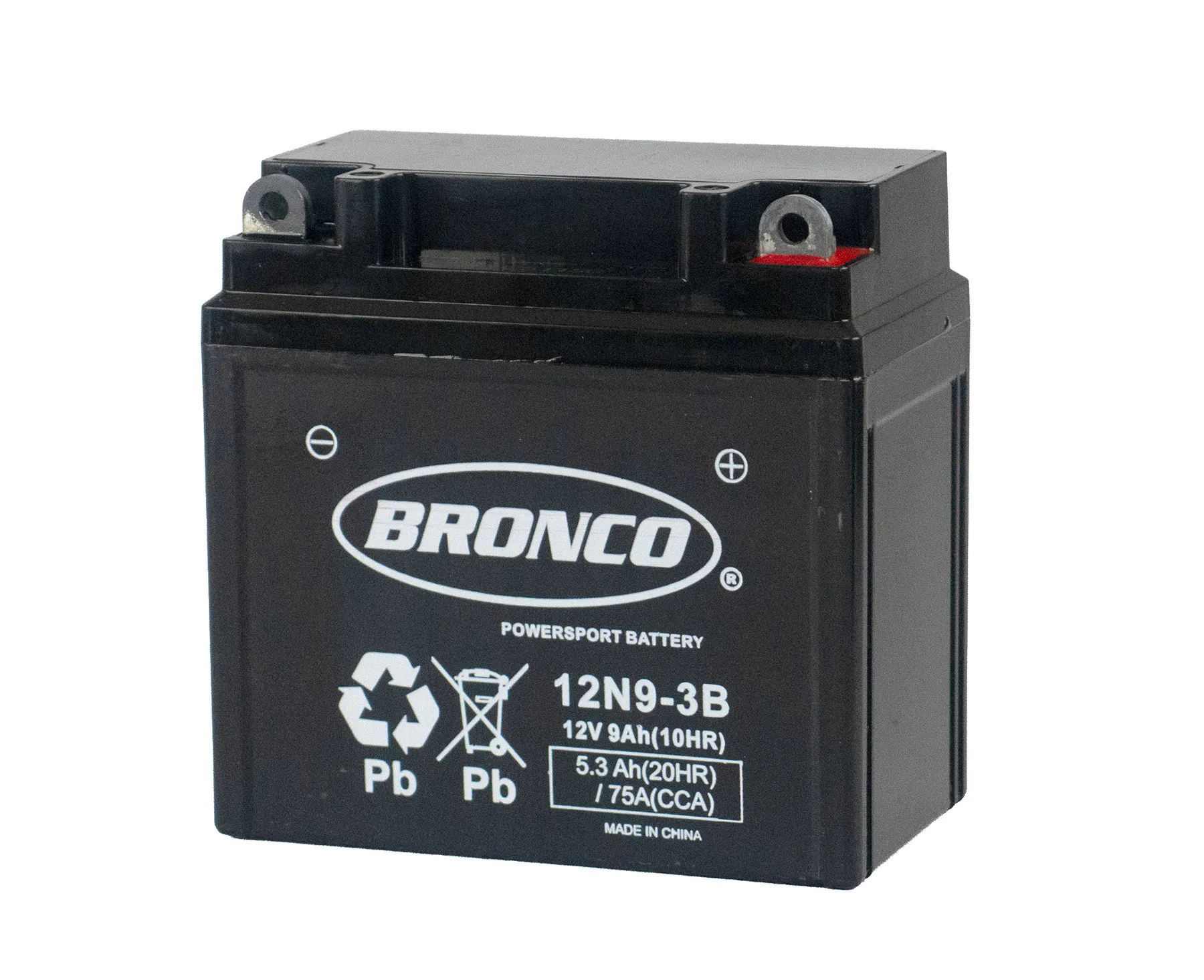 BATERIA BRONCO 12N9-3B AGM C/GEL