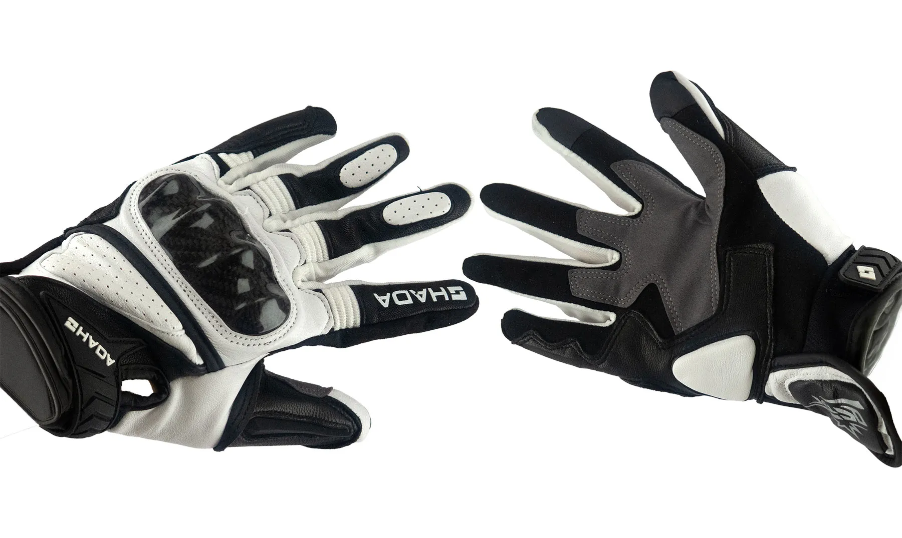 GUANTES HADA NIÑO/DAMA NEGRO/BLANCO TALLE M