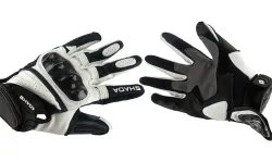 GUANTES HADA NIÑO/DAMA NEGRO/BLANCO TALLE M
