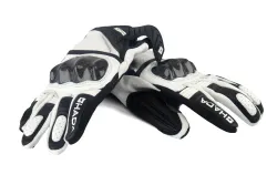 GUANTES HADA NIÑO/DAMA NEGRO/BLANCO TALLE M