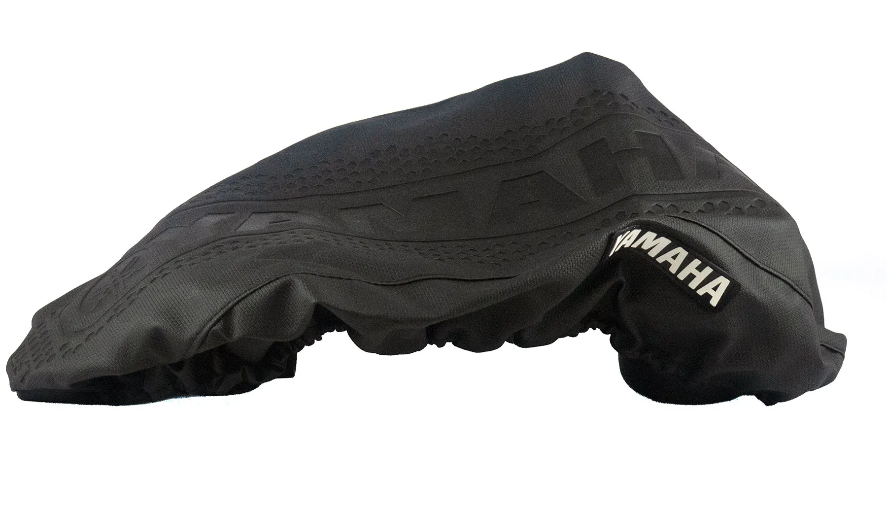 FUNDA ASIENTO LFM CENTAURO YBR 125 NEGRA LOGO YAMAHA