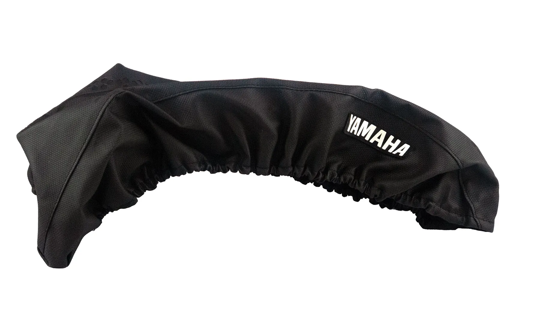 FUNDA ASIENTO LFM CENTAURO NEW YBR 125 NEGRA LOGO YAMAHA