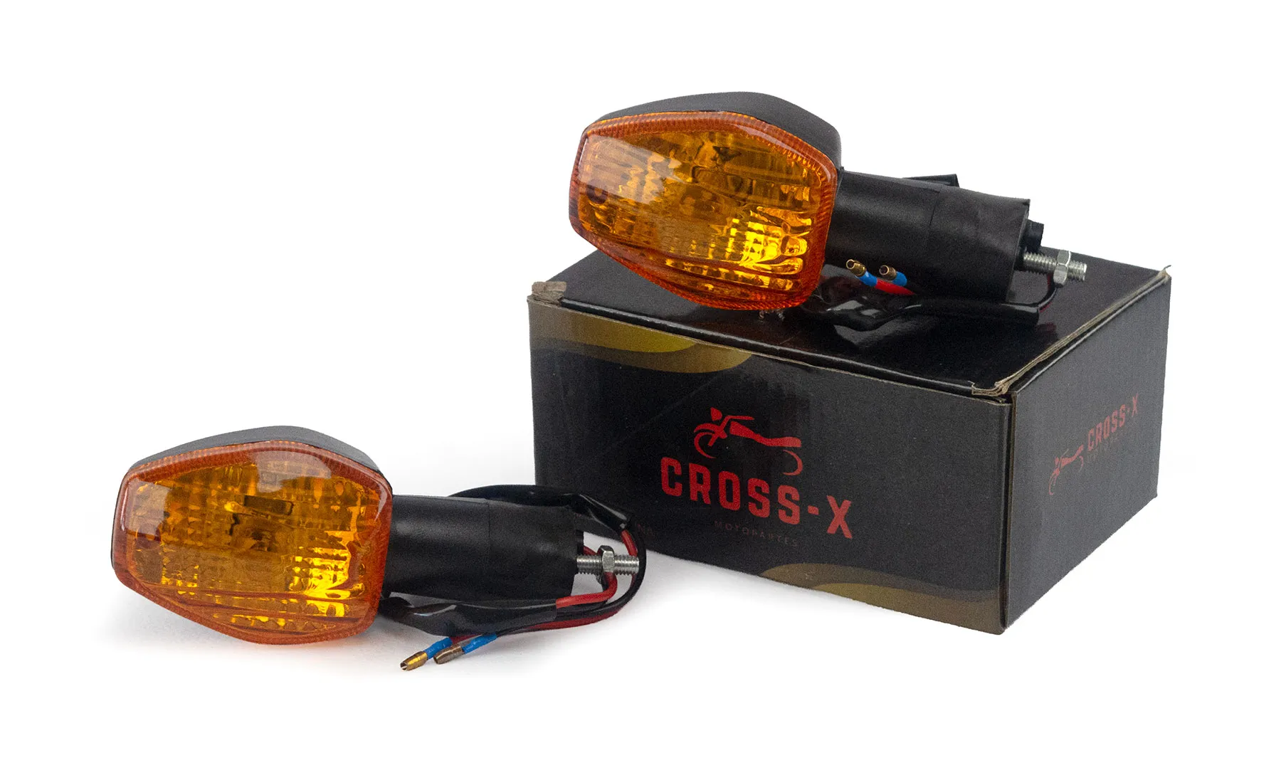 JGO. FAROS GIRO TRAS. HONDA WAVE 110 S (AMBAR) (JGO)