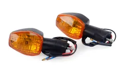 JGO. FAROS GIRO TRAS. HONDA WAVE 110 S (AMBAR) (JGO)