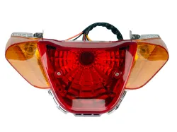 FARO TRASERO GILERA FUTURA 110 ROJO-GIROS AMBAR