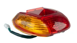 FARO TRASERO TSH GILERA SMASH 110 ROJO-GIROS AMBAR (COMPLETO)