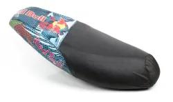 FUNDA ASIENTO LFM SMASH CENTAURO AZUL BORDE NEGRO