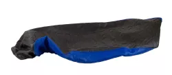 FUNDA ASIENTO LFM SMASH CURVE NEGRO BORDE AZUL