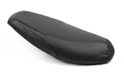 FUNDA ASIENTO LFM BIZ 125 CENTAURO NEGRA LOGO HONDA