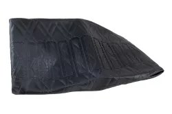 FUNDA ASIENTO LFM SMASH CURVE NEGRO BORDE ROJO