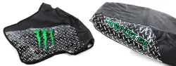 FUNDA ASIENTO LFM TITAN 150 CENTAURO NEGRA LOGO HONDA