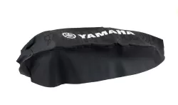 FUNDA ASIENTO LFM YBR 125 CENTAURO NEGRA LOGO YAMAHA