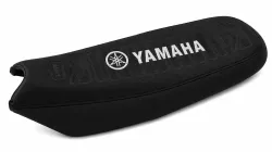 FUNDA ASIENTO LFM CENTAURO YBR 125 NEGRA LOGO YAMAHA