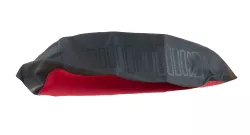 FUNDA ASIENTO LFM SMASH CENTAURO NEGRO BORDE ROJO