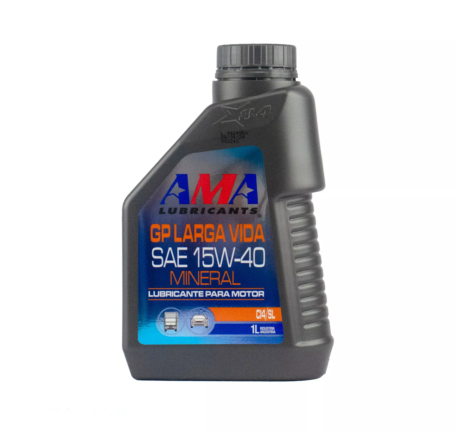 AMA GP 15W-40 LARGA VIDA BOTELLA 1L