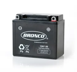 BATERIA BRONCO 12N7-3B AGM C/GEL