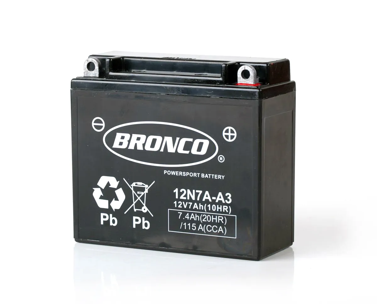 BATERIA BRONCO 12N7A-3A AGM C/GEL