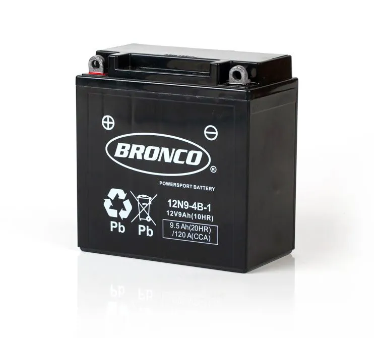 BATERIA BRONCO 12N9-4B-1 AGM C/GEL