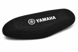 FUNDA ASIENTO LFM CENTAURO NEW CRYPTON NEGRA LOGO YAMAHA