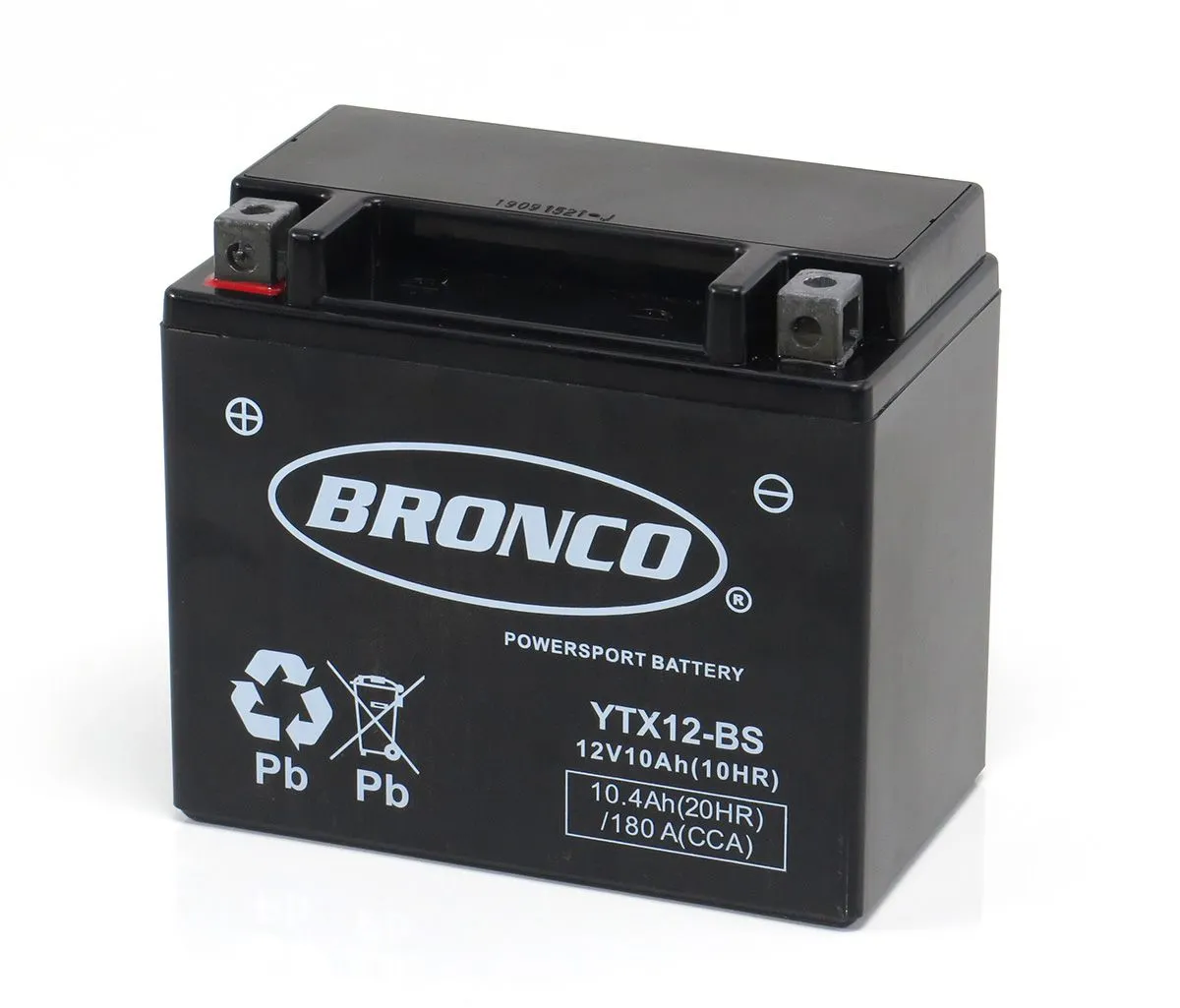 BATERIA BRONCO YTX12-BS AGM C/GEL