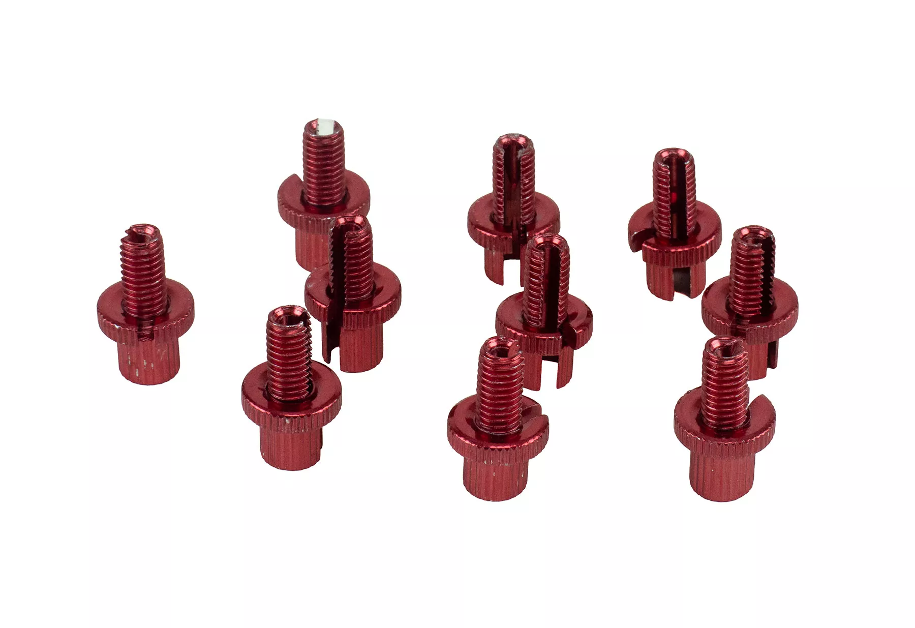 REGULADOR DE CABLE 8MM X 10 UNID. IMC ROJO