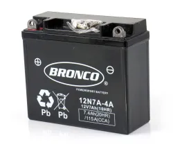 BATERIA BRONCO 12N7A-4A AGM C/GEL