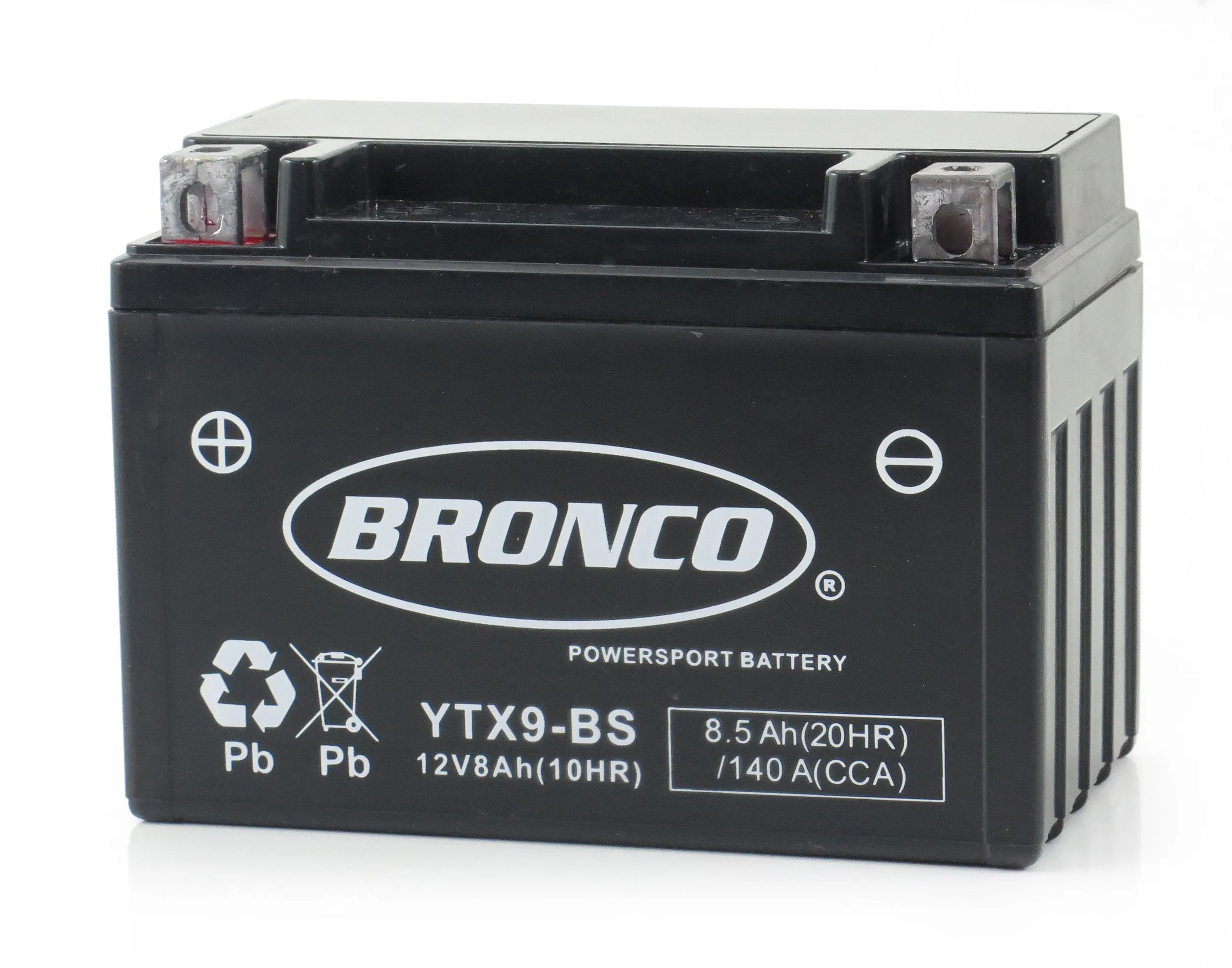 BATERIA BRONCO YTX9-BS AGM C/GEL