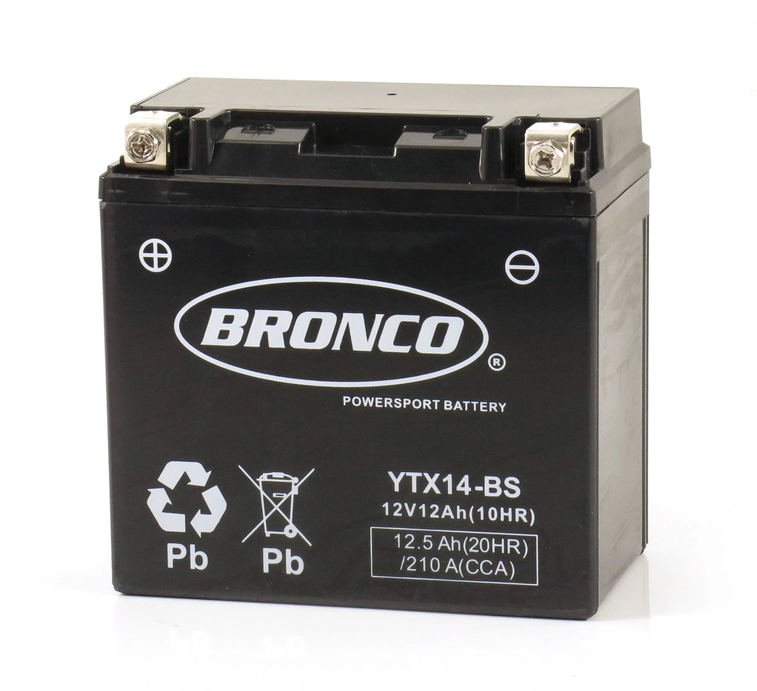 BATERIA BRONCO YTX14-BS AGM C/GEL