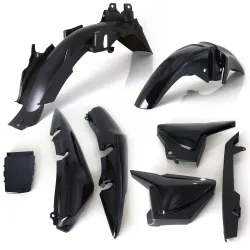 KIT PLASTICOS VINI HONDA TITAN 150 OLD (NEGRO)