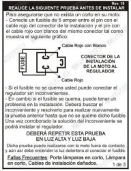 REGULADOR PIETCARD 1423 12V. TRIFÁSICO 12A. C/SALIDA LUCES ENCENDIDO