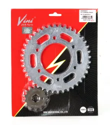 KIT TRANSMISION VINI FZ 16 (40-14) S/CADENA