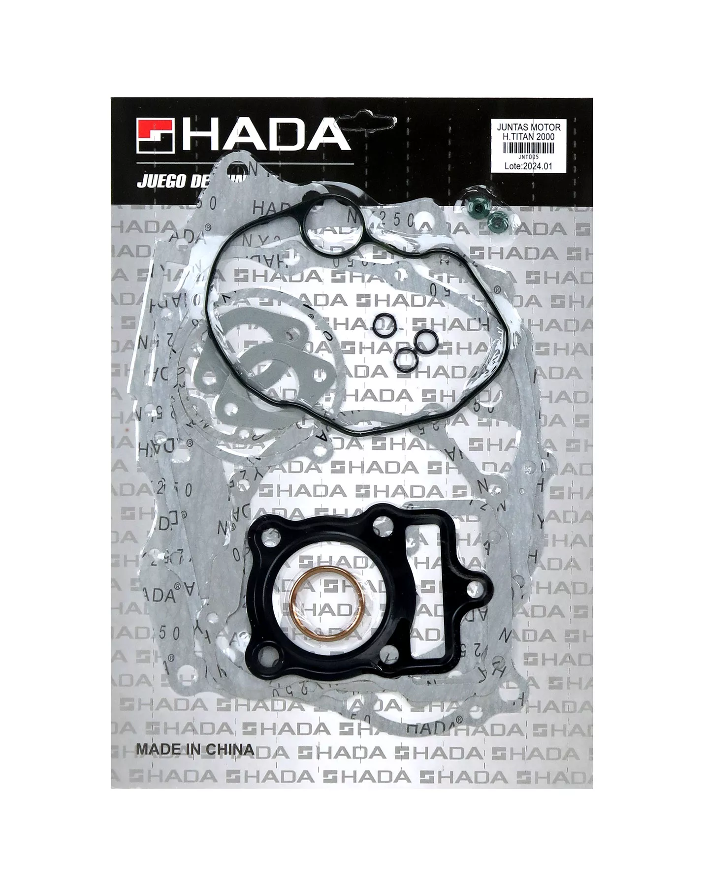 JGO. JUNTAS MOTOR HADA TITAN 2000