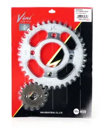KIT TRANSMISION VINI RX 150 (38-15) S/CADENA