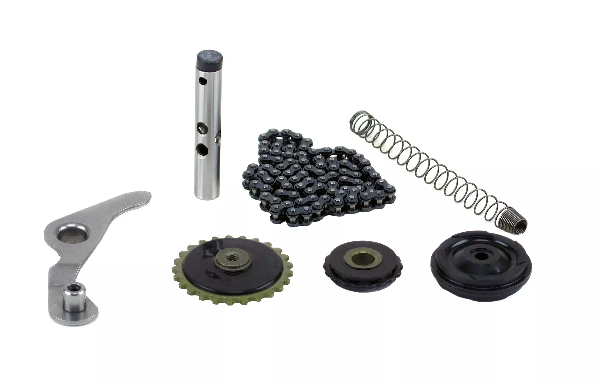 KIT TENSOR DISTRIBUCIÓN C90/CD 100 C/CADENA Y RESORTE 25H*84L