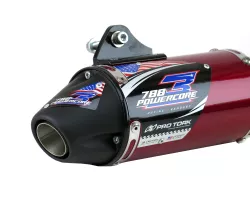 ESCAPE PRO TORK POWERCORE 3 C/CURVA CRF 230 ROJO (24029IC05001062M)