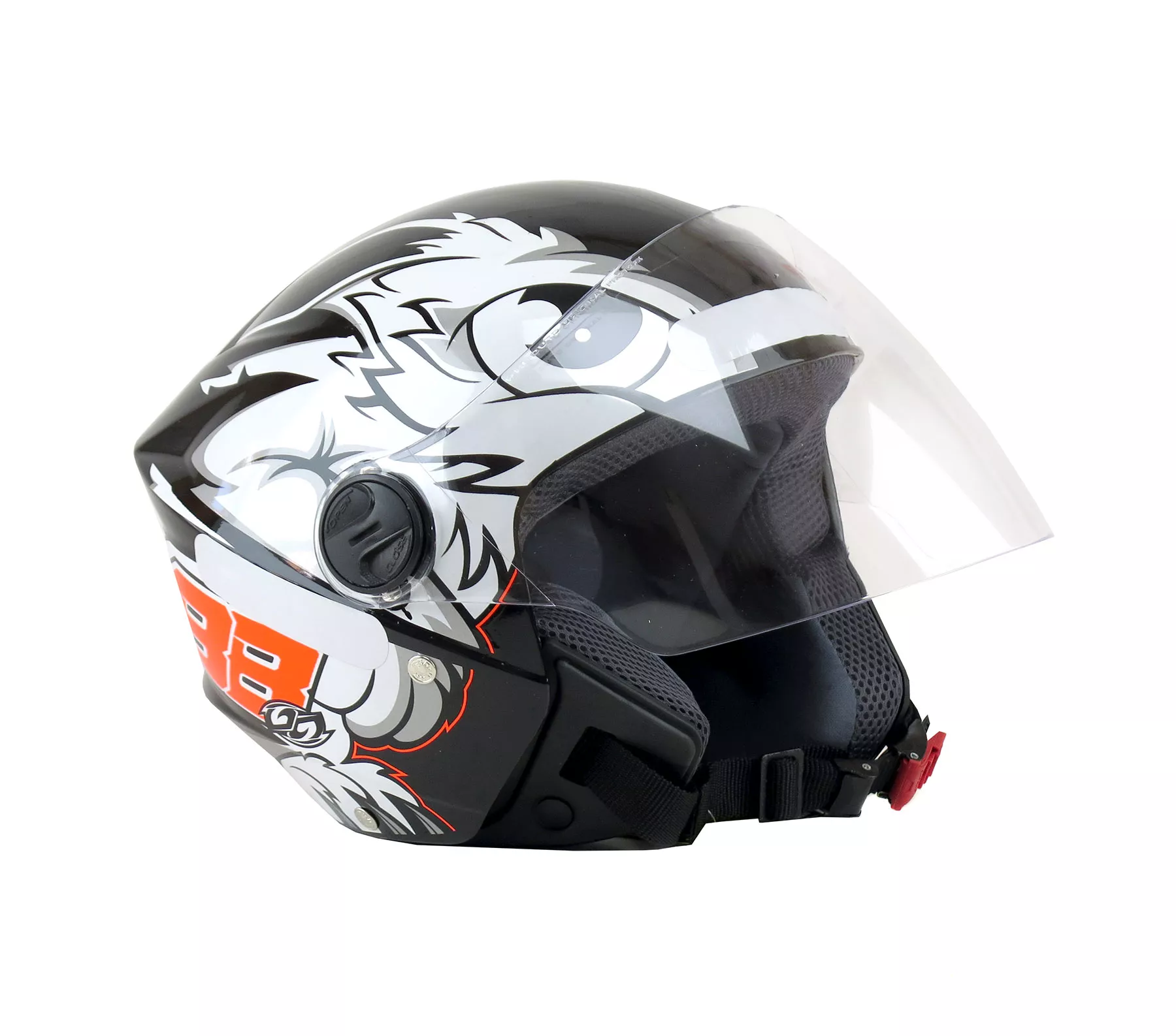 CASCO NEW LIBERTY 3 GP 88 BRILLANTE NEGRO T. 58
