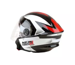 CASCO NEW LIBERTY 3 PRO NEGRO/ROJO BRILLANTE T. 56