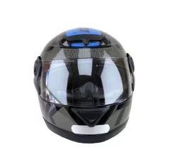 CASCO LIBERTY EVOLUTION G7 NEGRO/AZUL BRILLANTE T.58