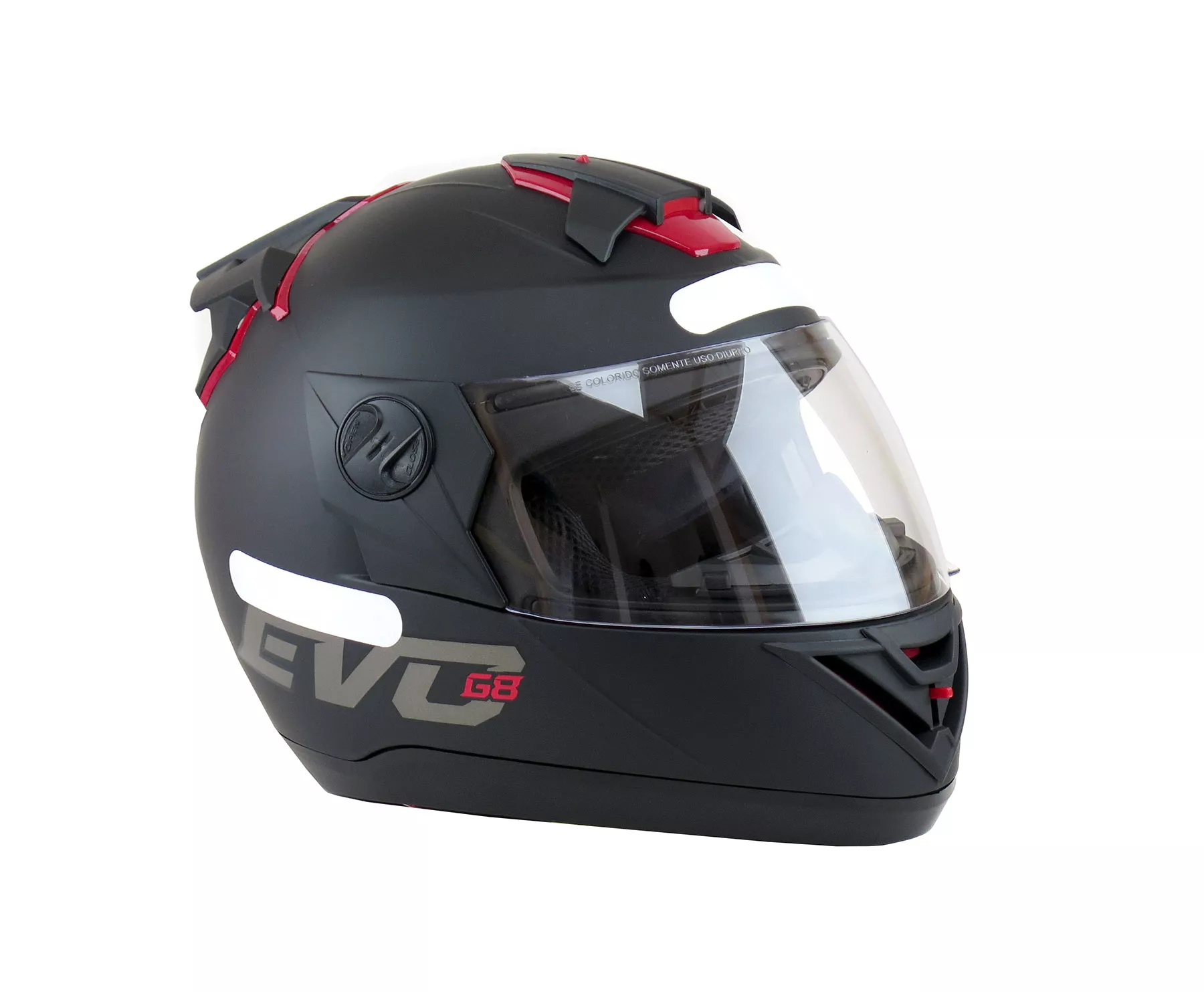 CASCO EVOLUTION G8 EVO SOLID NEGRO MATE T.62
