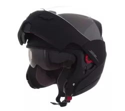 CASCO ATTACK SOLID NEGRO MATE T.58