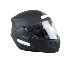 CASCO ATTACK SOLID NEGRO MATE T.60