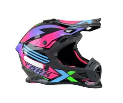CASCO PRO TORK FAST NEXT NEGRO/ROSA BRILLANTE T.60