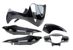 KIT PLASTICOS PRO TORK BIZ 125 016-6001 NEGRO