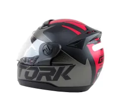 CASCO PRO TORK LIBERTY EVOLUTION G7 NEGRO/ROJO MATE T.58 25029IC050016