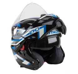 CASCO PRO TORK ATTACK EVO NEGRO/AZUL T.60 25029IC05001610N