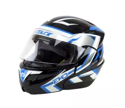 CASCO PRO TORK ATTACK EVO NEGRO/AZUL T.62 25029IC05001610N
