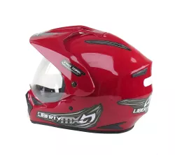 CASCO PRO TORK LIBERTY MX PRO VISION ROJO T.60 25029IC050016